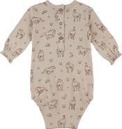 L'ovedbaby Organic Cotton Smocked Bodysuit