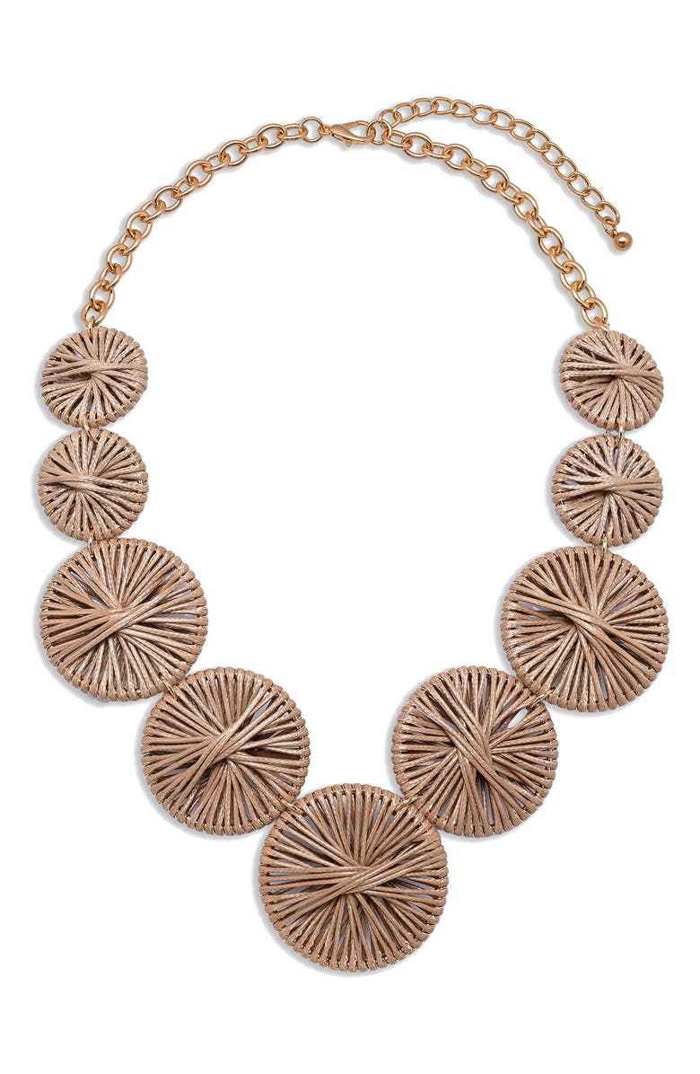 EYE CANDY LOS ANGELES Joanna Necklace, Alternate, color, Gold
