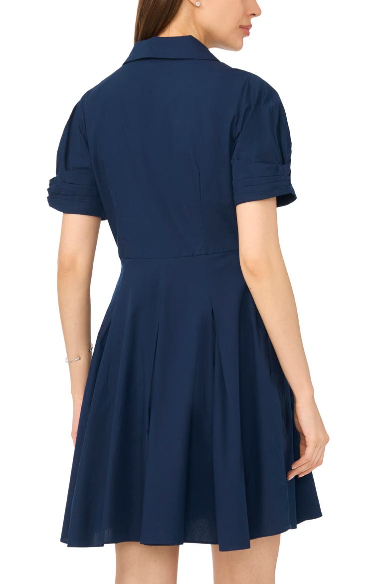 Balloon Sleeve Shirtdress, Alternate, color, CLASSIC NAVY