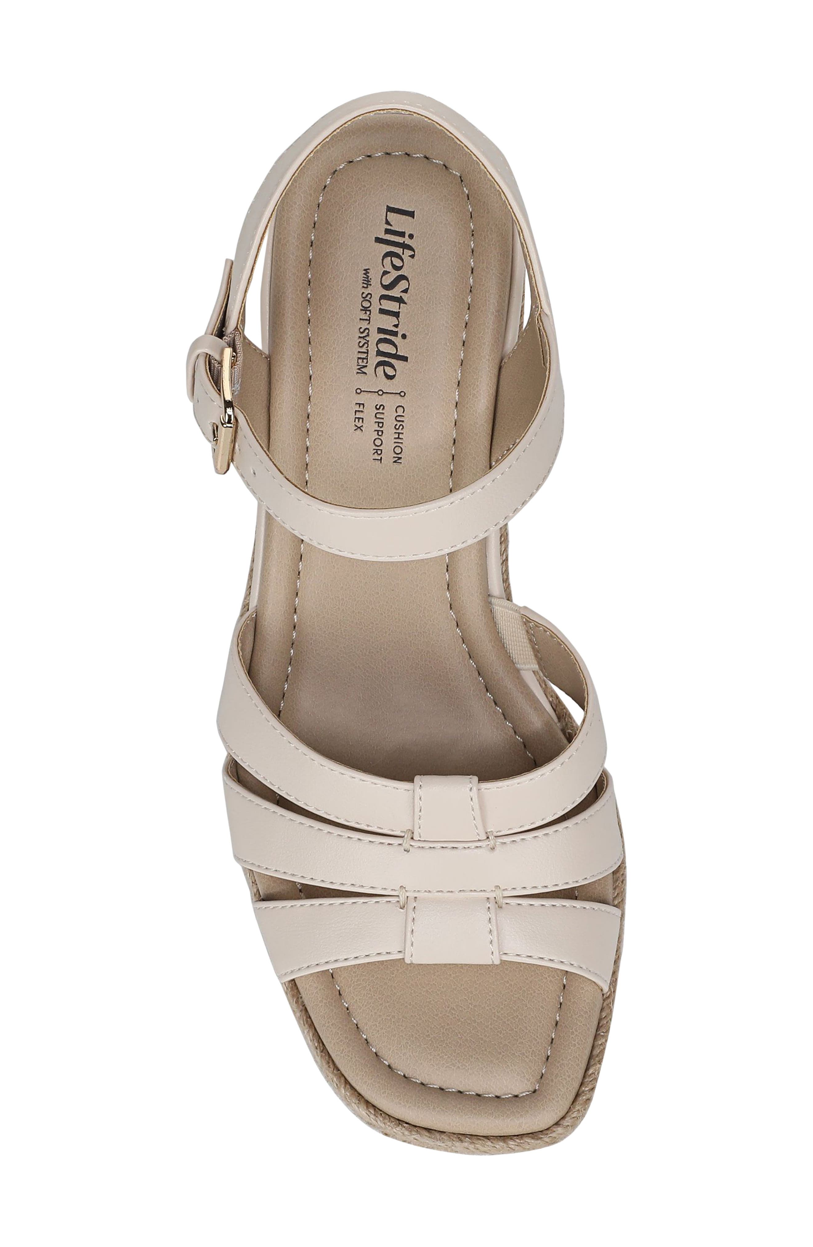 Havana Platform Sandal, Alternate, color, CREAM