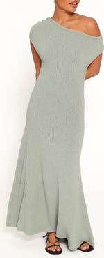 Petal & Pup Linora Off Shoulder Maxi Dress