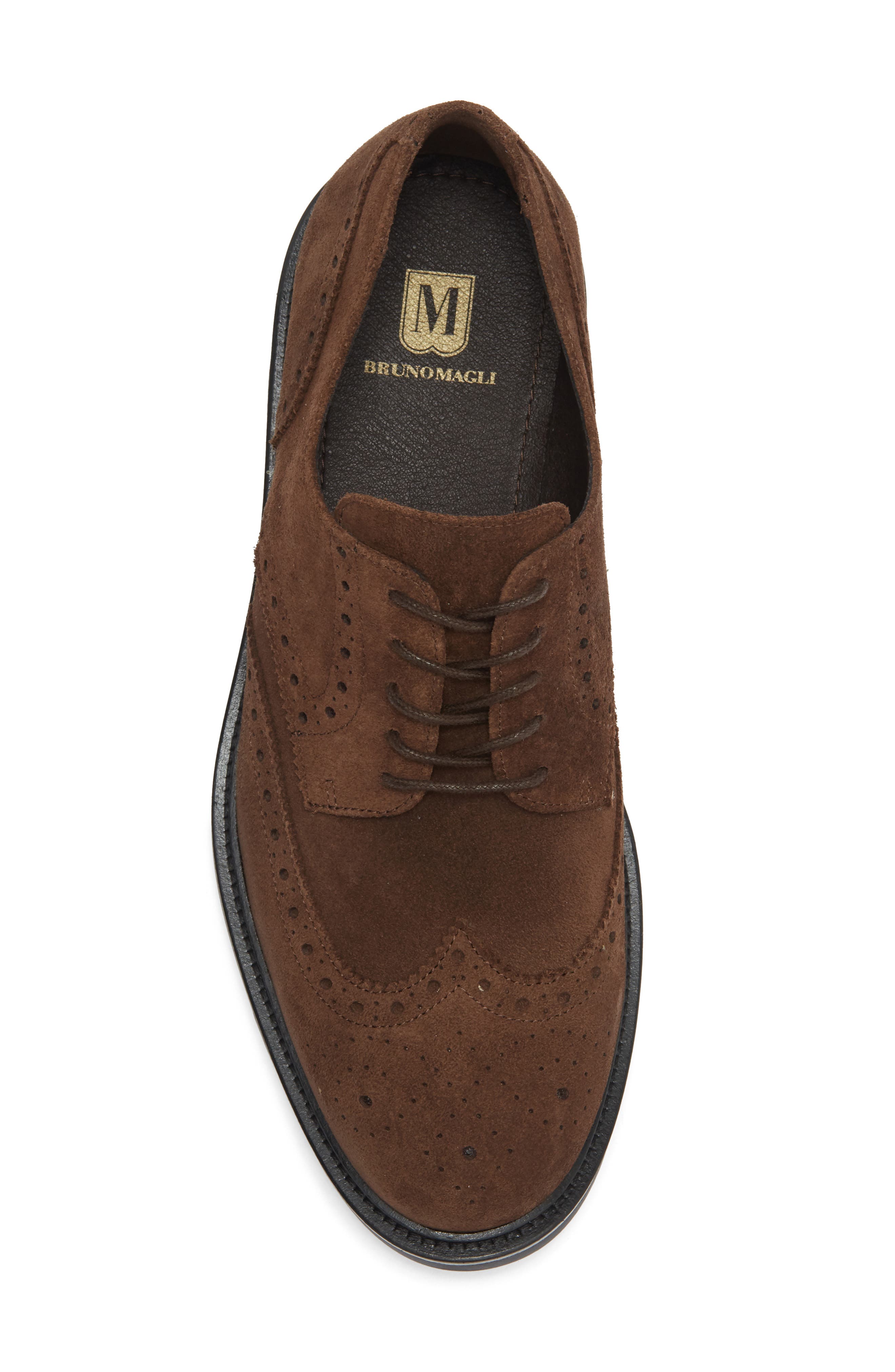 Ticino Brogued Cap Toe Derby, Alternate, color, TAUPE SUEDE