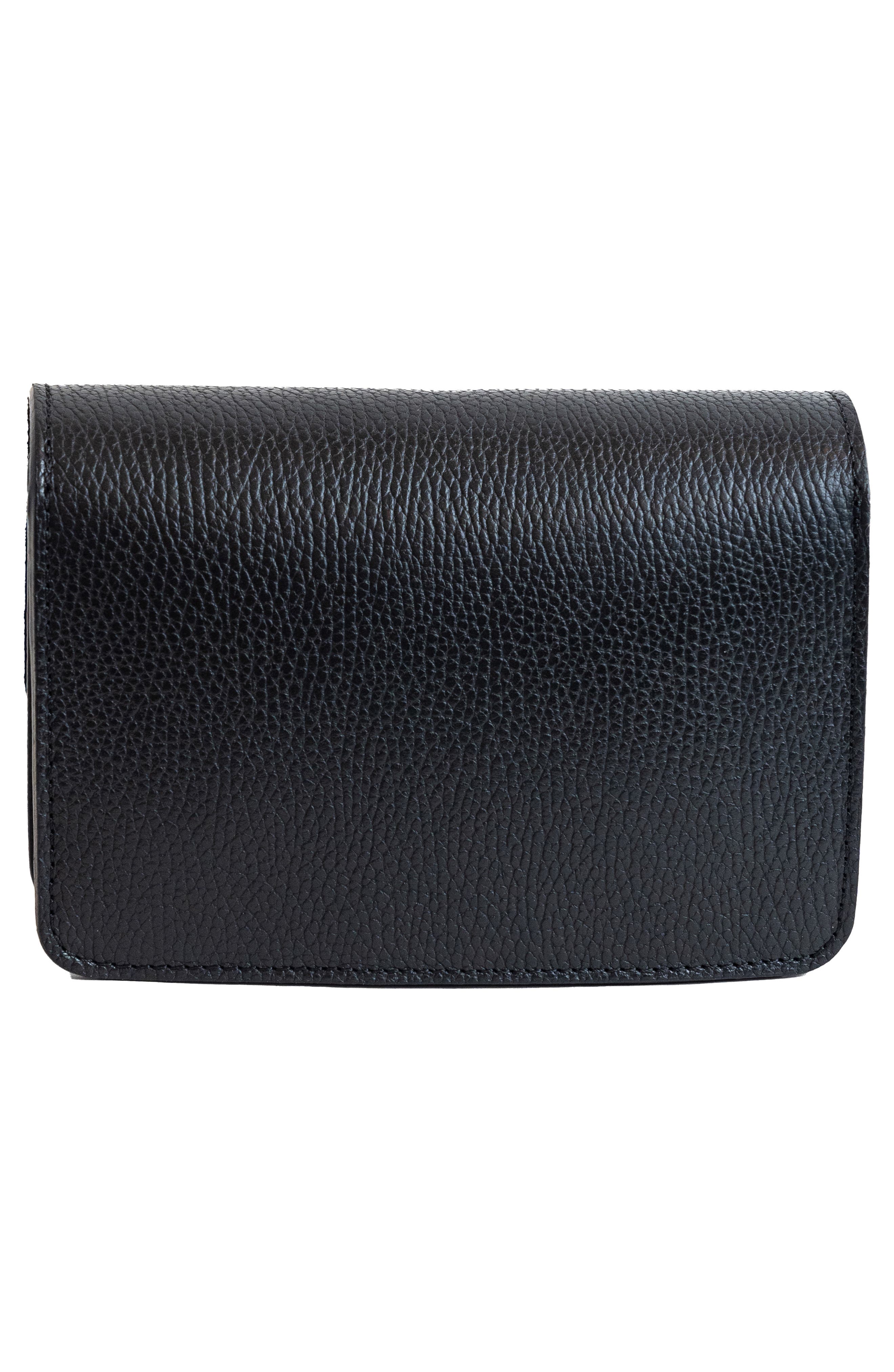 Persaman New York Crossbody Bag, Alternate, color, Black