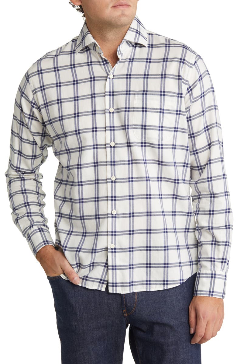 Peter Millar Men's Walton Autumn Soft Cotton Sport Shirt, Main, color, 