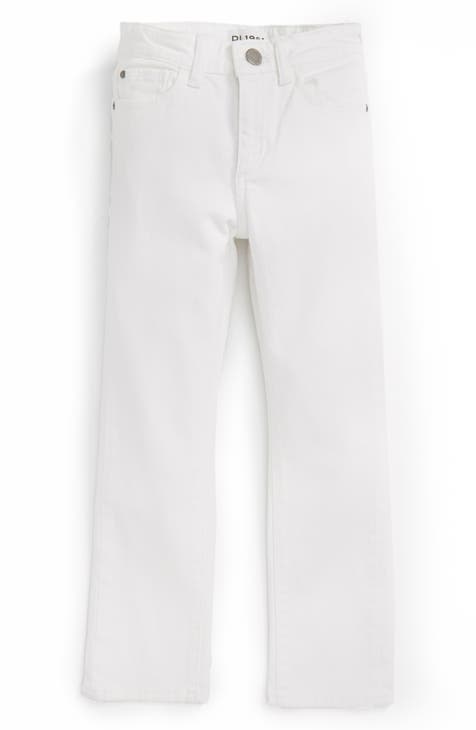 White jeans for kid fashion boy