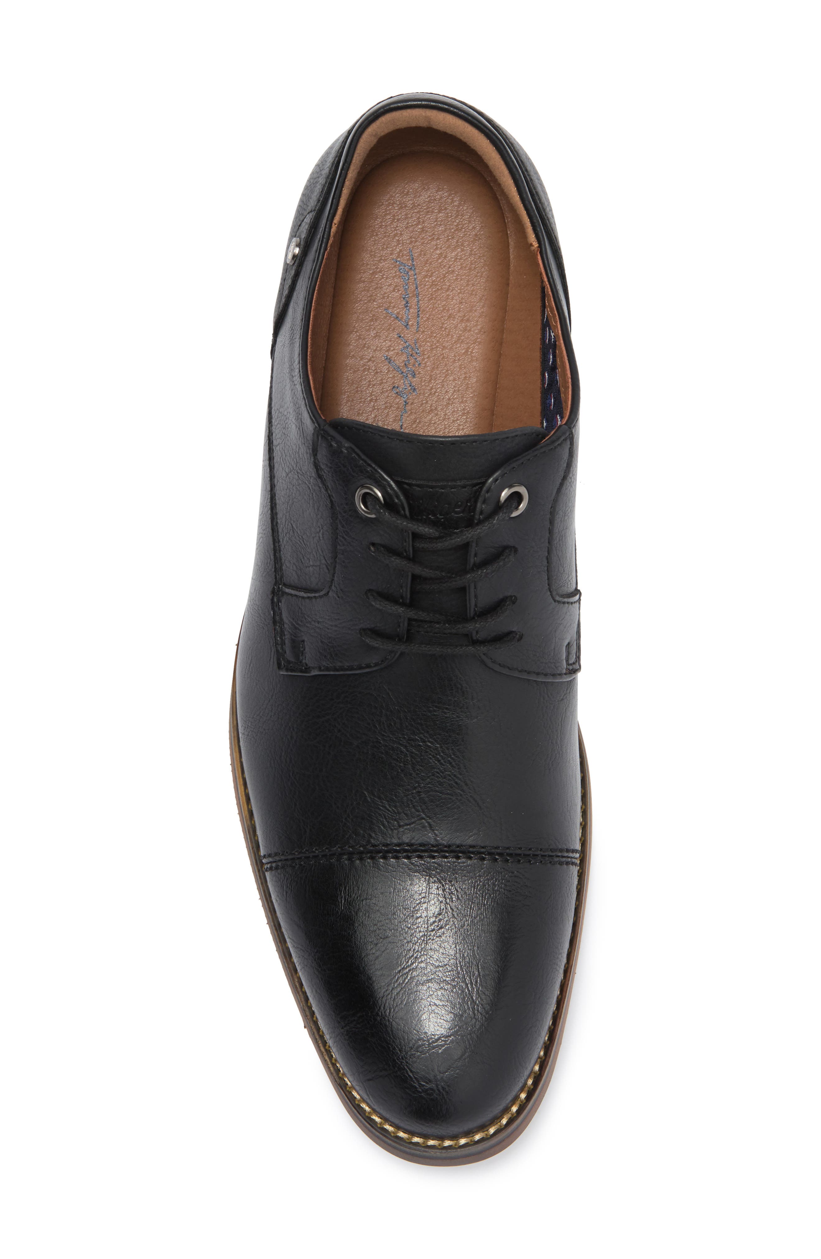 Tommy Hilfiger Barmi Cap Toe Derby, Alternate, color, Black 001