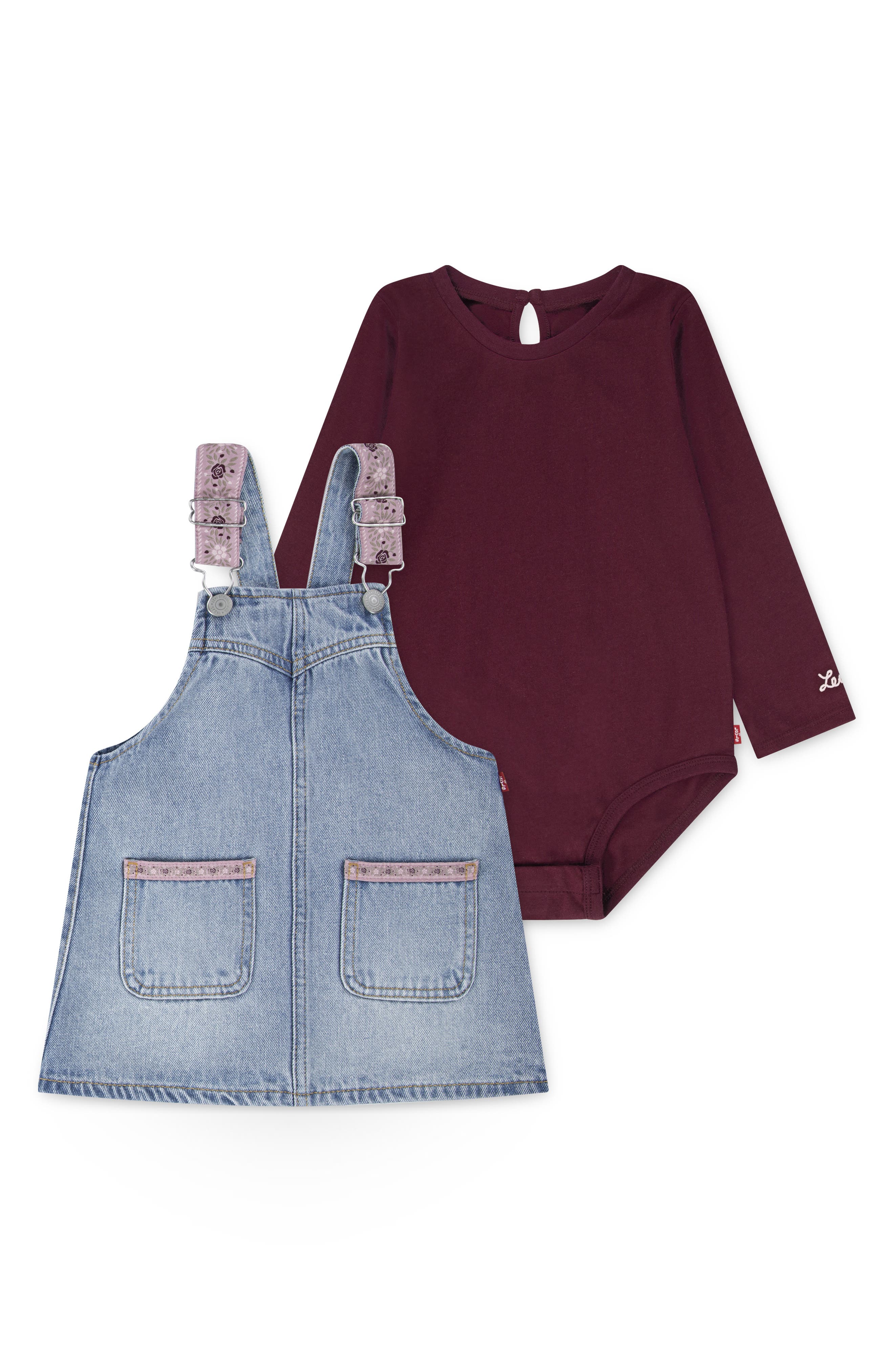 Levi's Western Denim Dress & Bodysuit Set