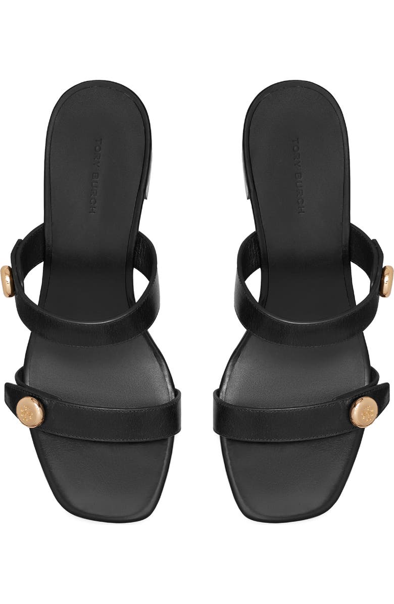 Tory Burch Romy City Slide Sandal, Alternate, color, Perfect Black