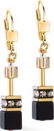 COEUR DE LION Geocube® Gold Earrings