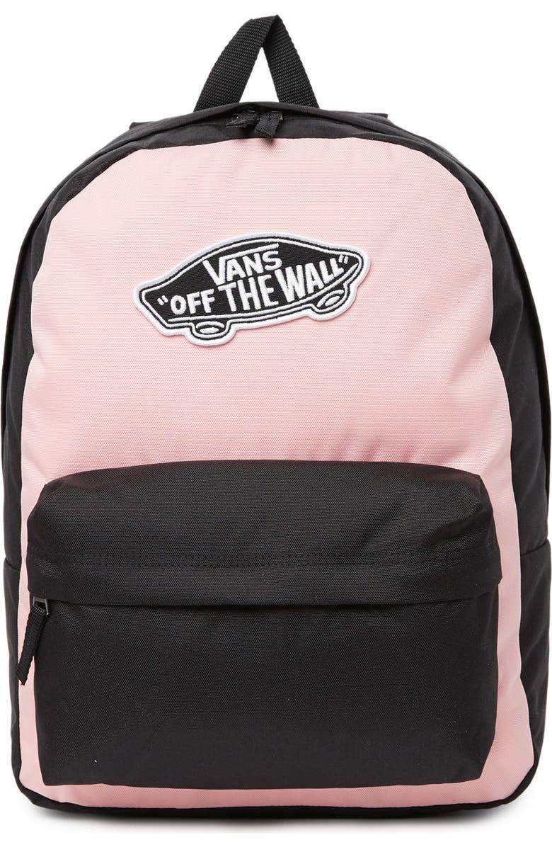 Vans Realm Pink Icing Backpack, Main, color,