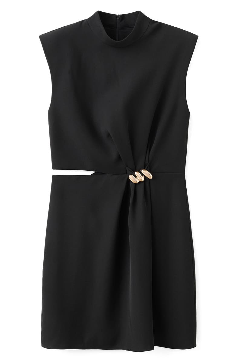 MANGO Hardware Detail Dress, Main, color, 