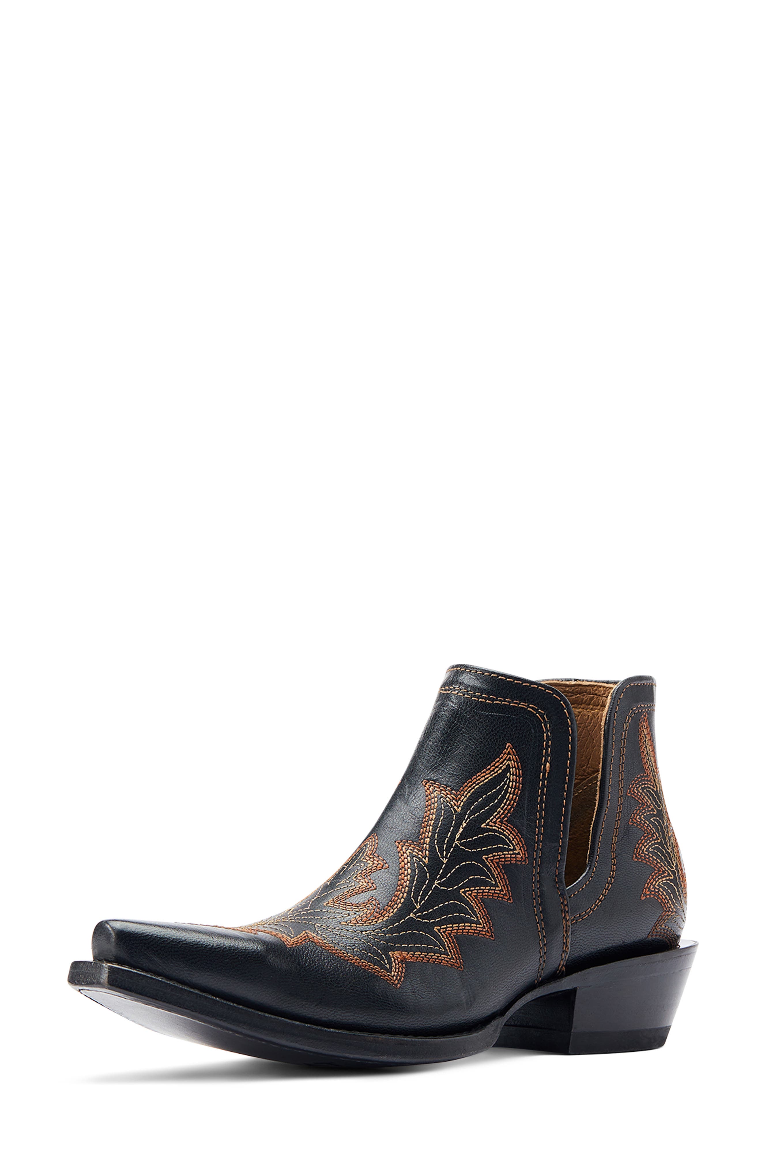 Ariat Dixon Western Boot, Alternate, color, Black