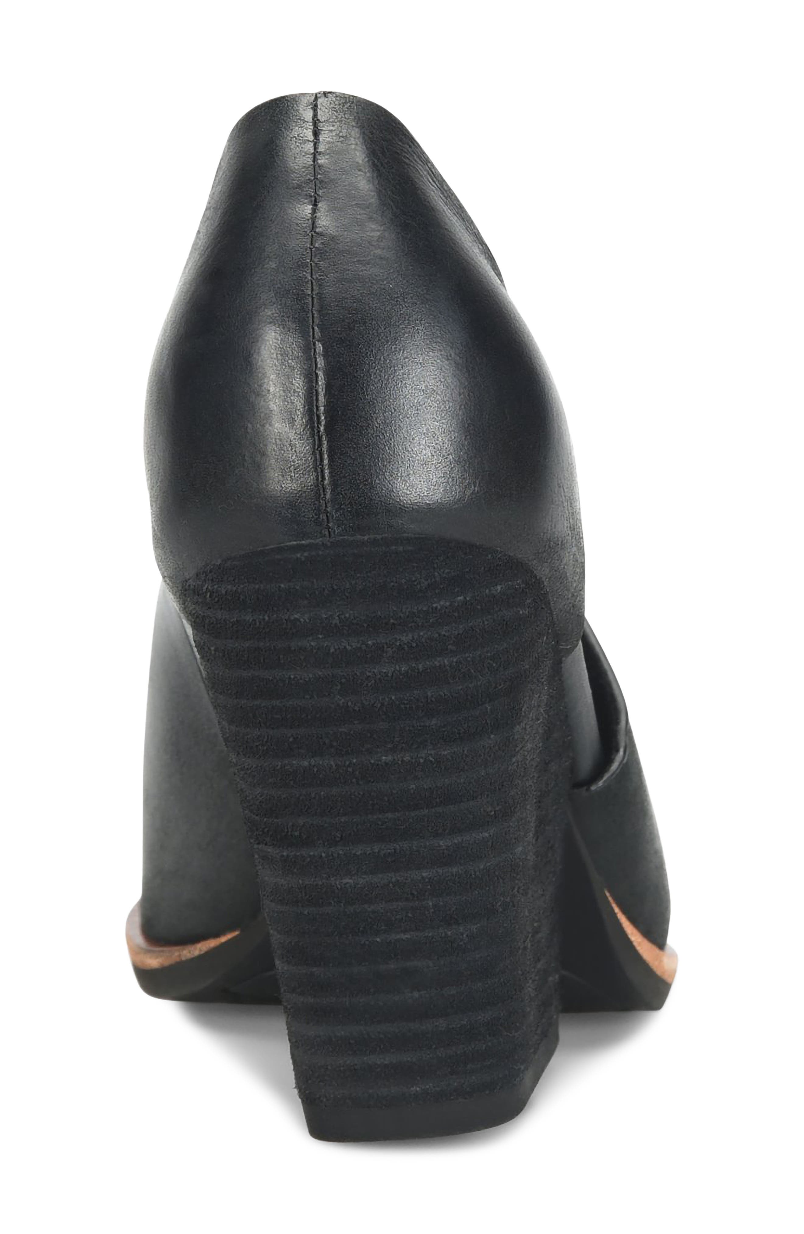 Kork-Ease<sup>®</sup> Hartwick Half d'Orsay Pump, Alternate, color, Black Leather
