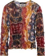 Desigual Abstract Print Long Sleeve Shirt