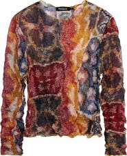 Desigual Abstract Print Long Sleeve Shirt