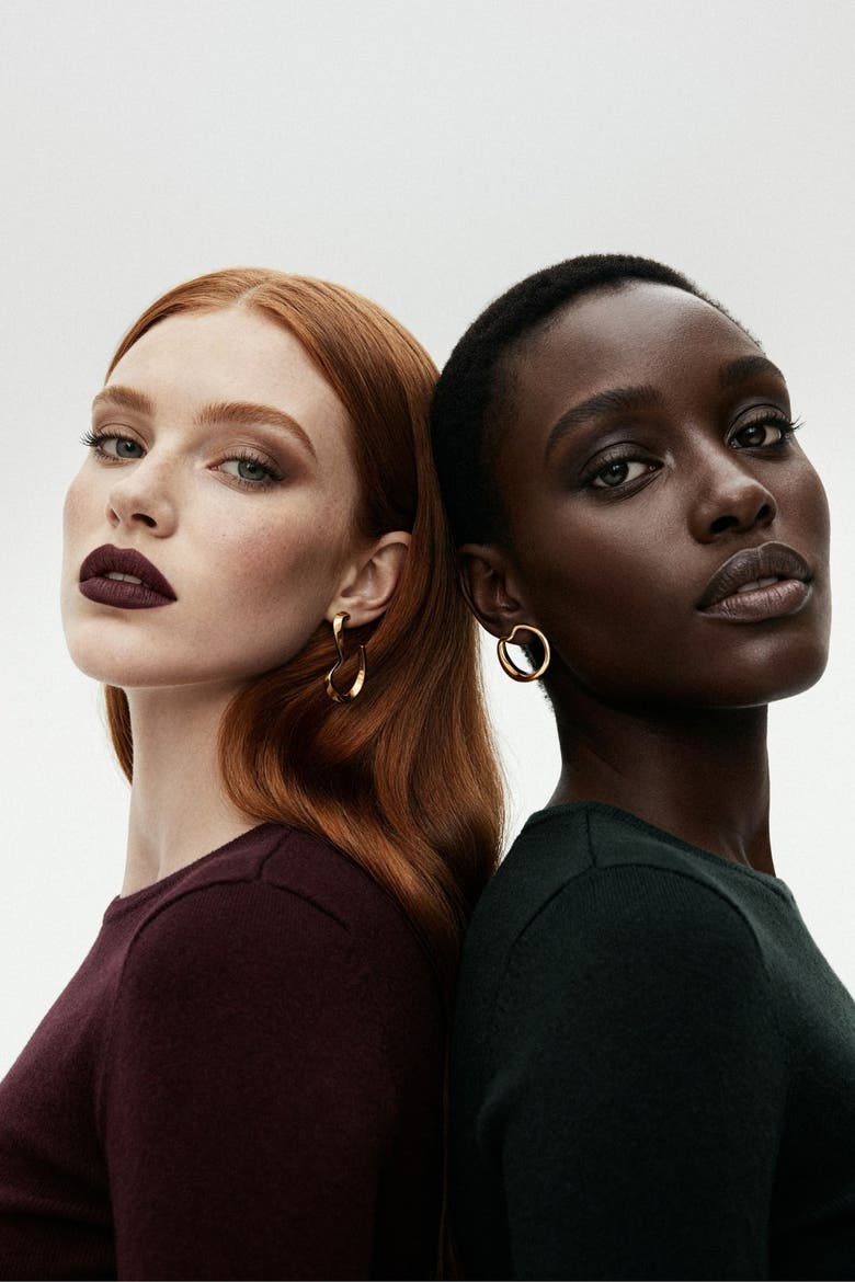 Tufa Earrings, Alternate, color, Gold