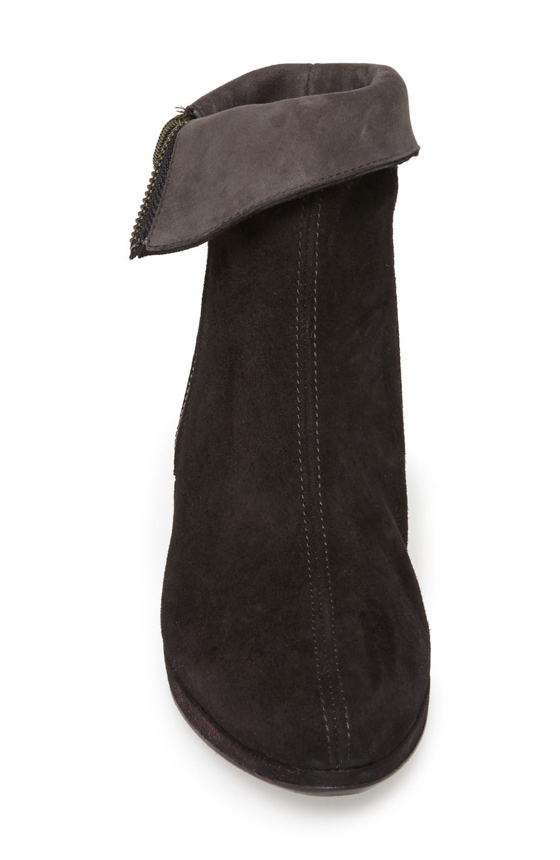 Paul Green Leather Boot, Alternate, color, 