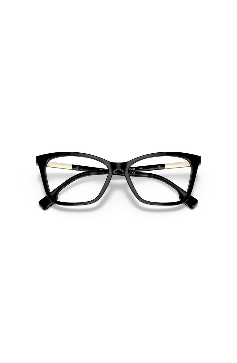 Burberry 55mm Cat Eye optical glasses, Alternate, color, Black