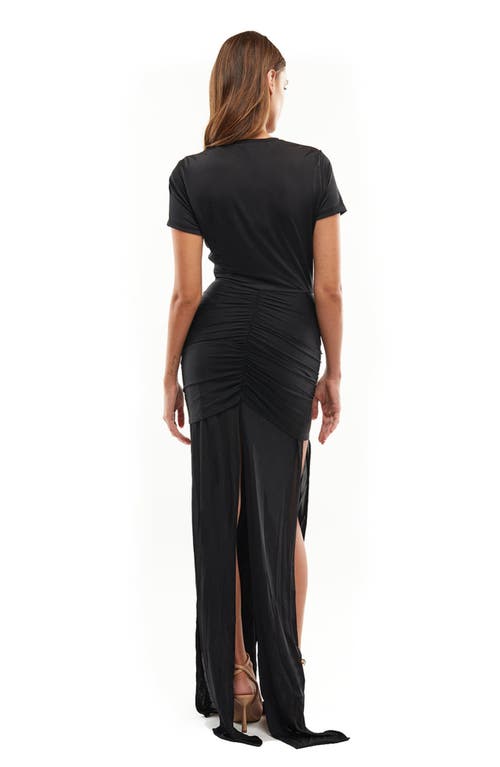 Mother Of All Viola T Shirt Dress In Black