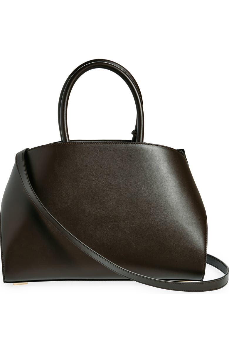 FERRAGAMO Small Hug Canvas & Leather Satchel, Alternate, color,