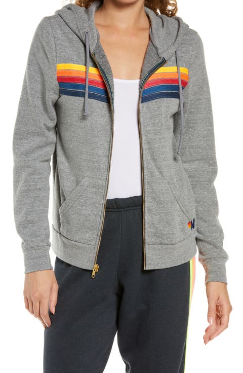 5-Stripe Zip Hoodie