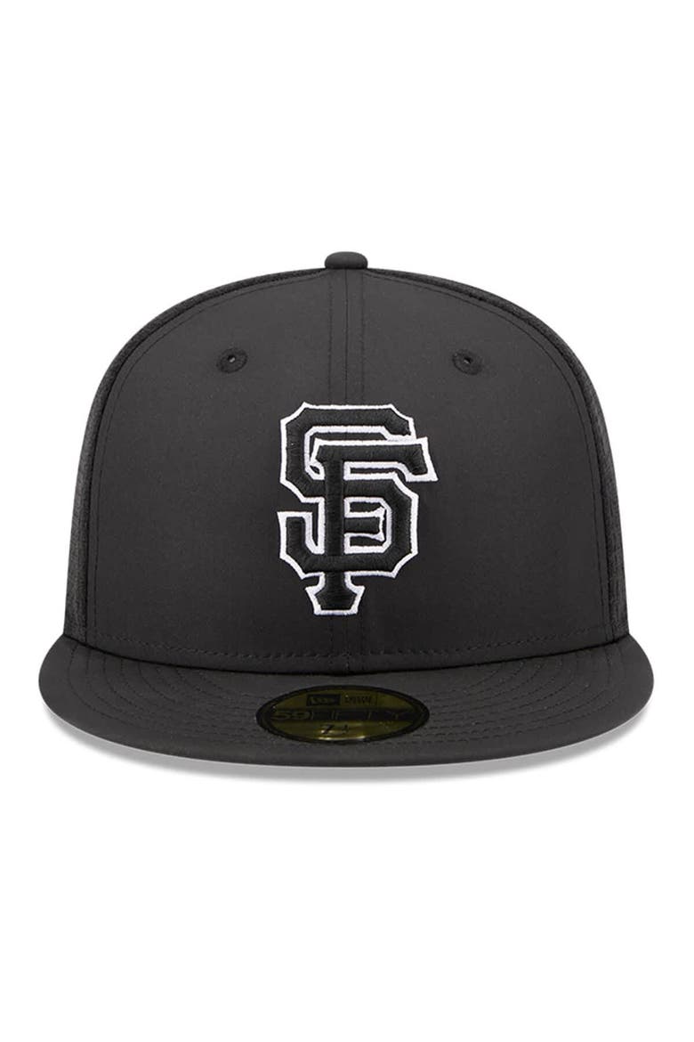 Men's New Era Black San Francisco Giants 2026 Batting Practice 59FIFTY Fitted Hat, Alternate, color, Black