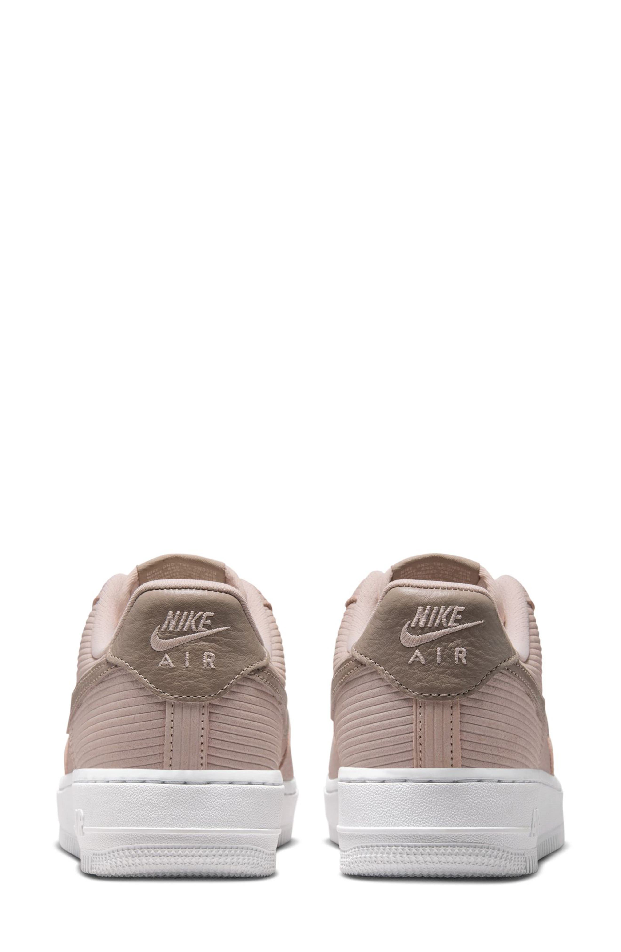 Nike Air Force 1 '07 Basketball Sneaker, Alternate, color, Clay Red/ Malt/ White/ Silver