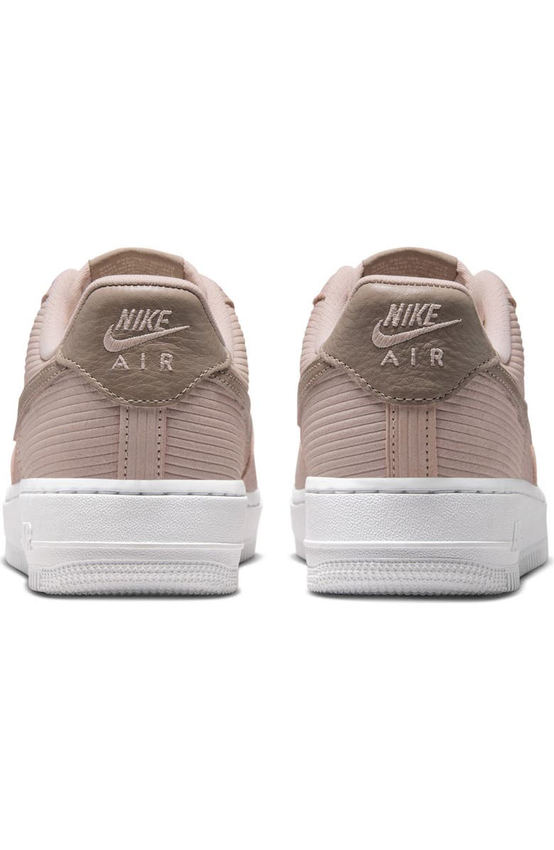 Nike Air Force 1 '07 Basketball Sneaker, Alternate, color, Clay Red/ Malt/ White/ Silver