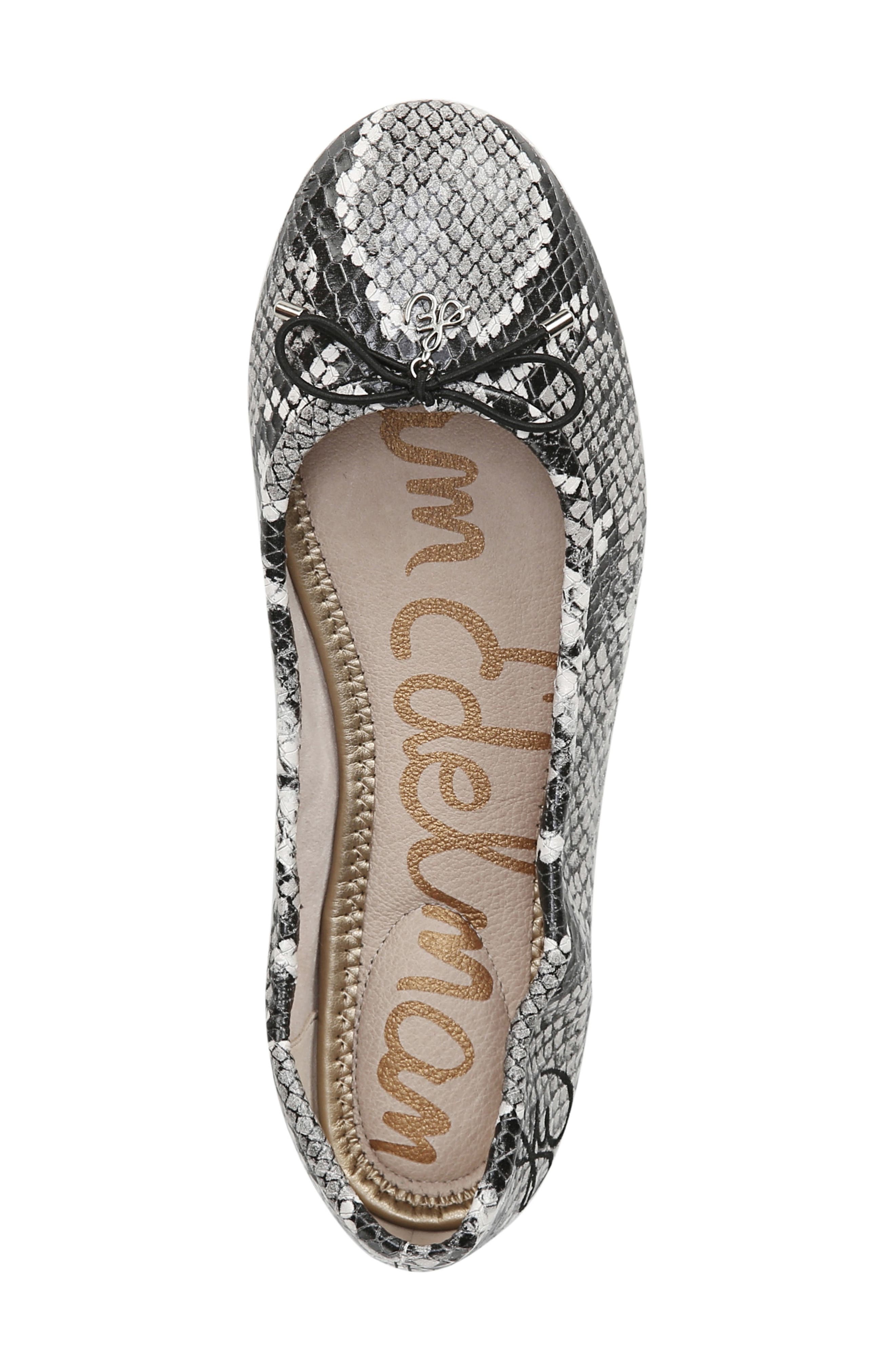 Felicia Flat, Alternate, color, BLACK/ WHITE