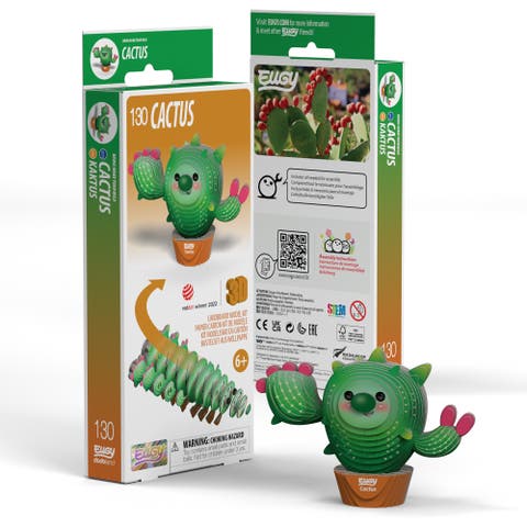 Cactus 3D Puzzle - contains 44 puzzle pieces