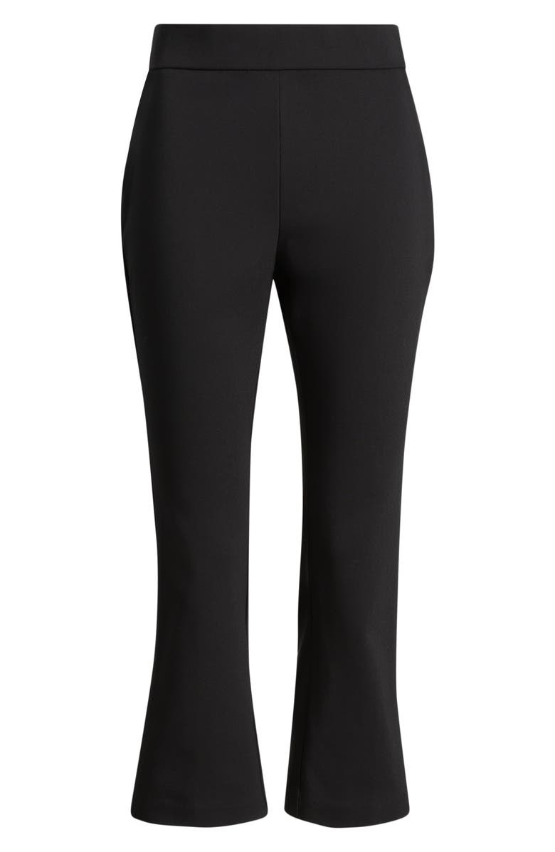 Halogen<sup>®</sup> Woven Kick Flare Pants, Main, color, Rich Black