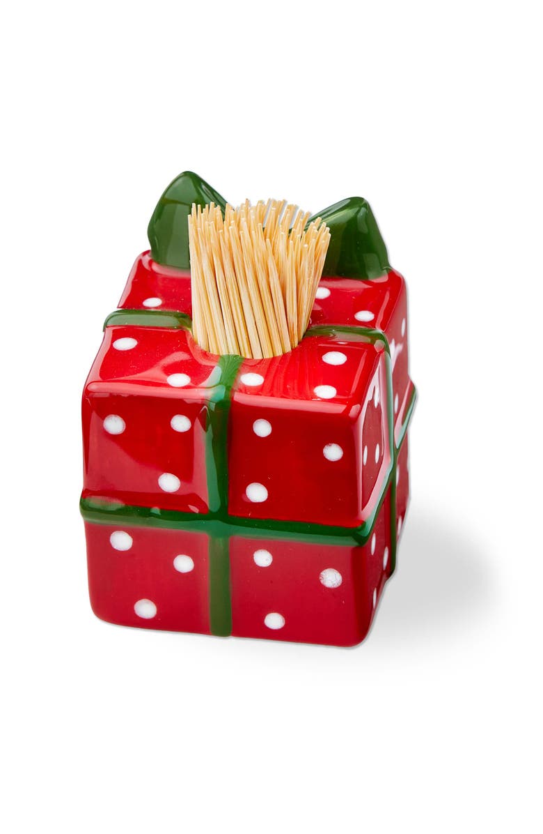 tag Multicolor Ceramic Toothpick Holder Set for Kitchen Serving, Main, color, Multicolored