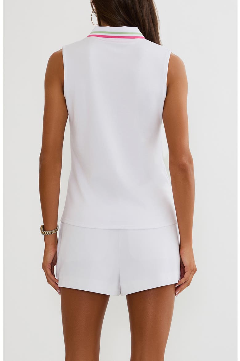 Zena Zip Performance Top, Alternate, color, COCONUT MILK