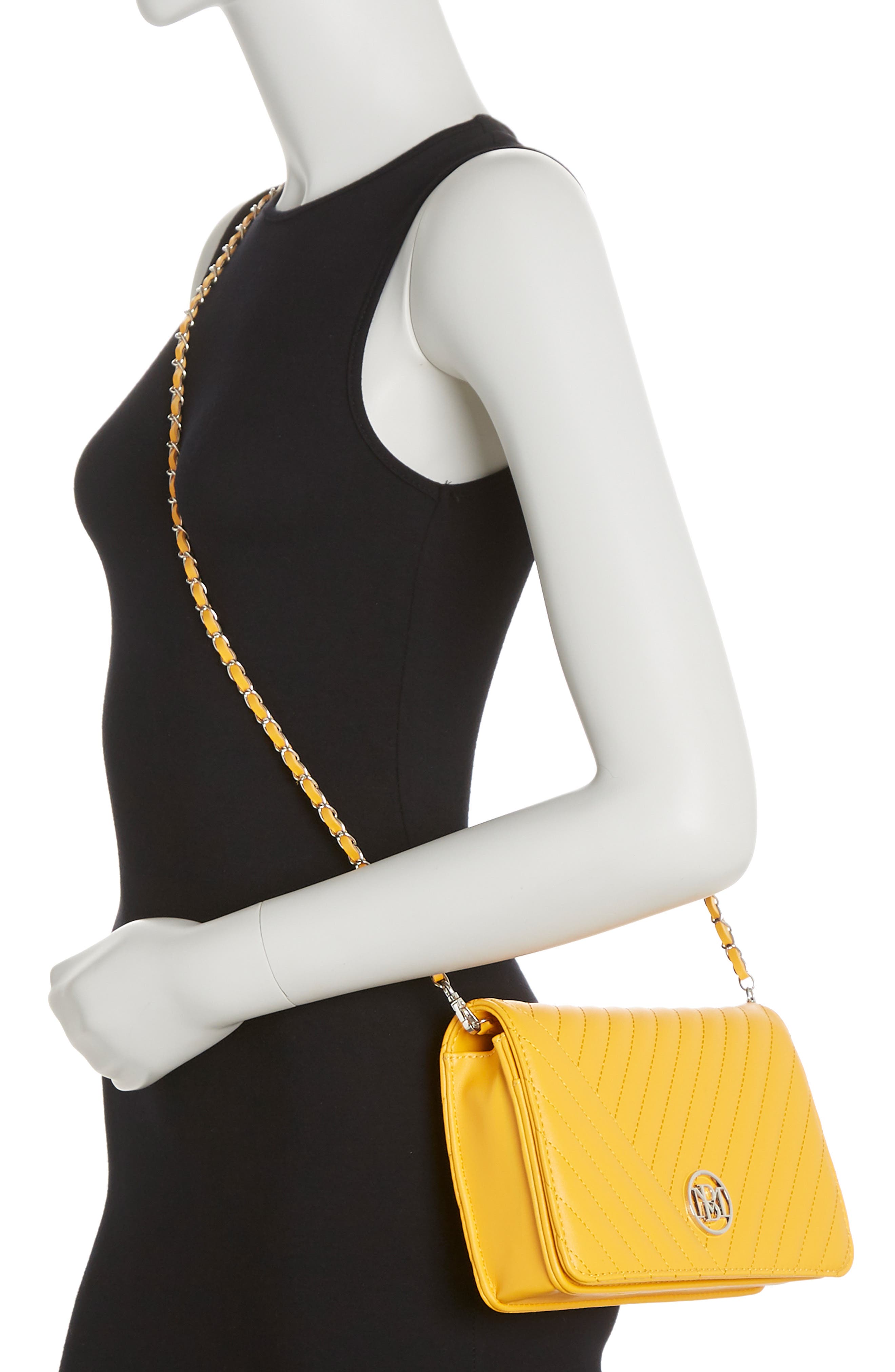 Badgley Mischka Collection Large Quilted Crossbody Bag (Women ...