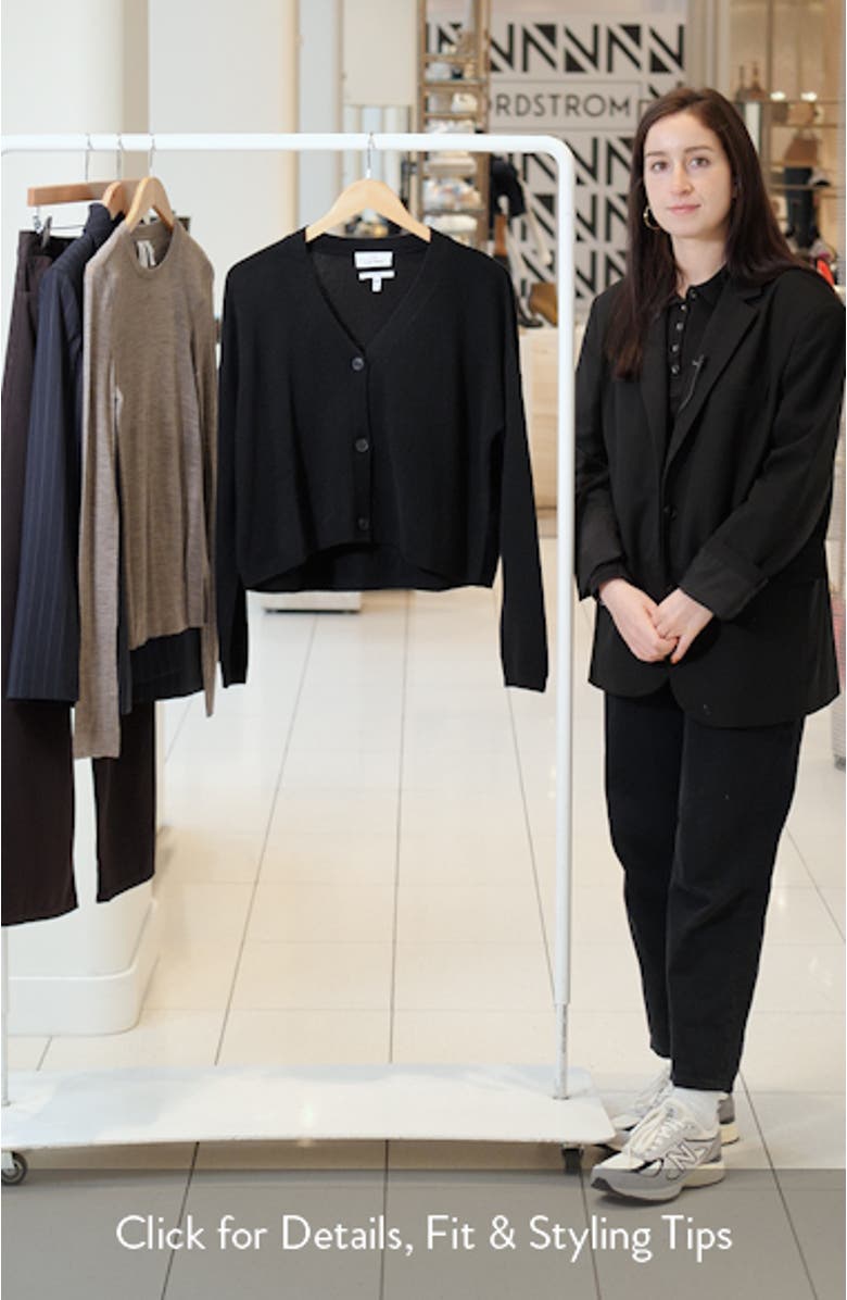 Oversize Cashmere Cardigan, sales video thumbnail