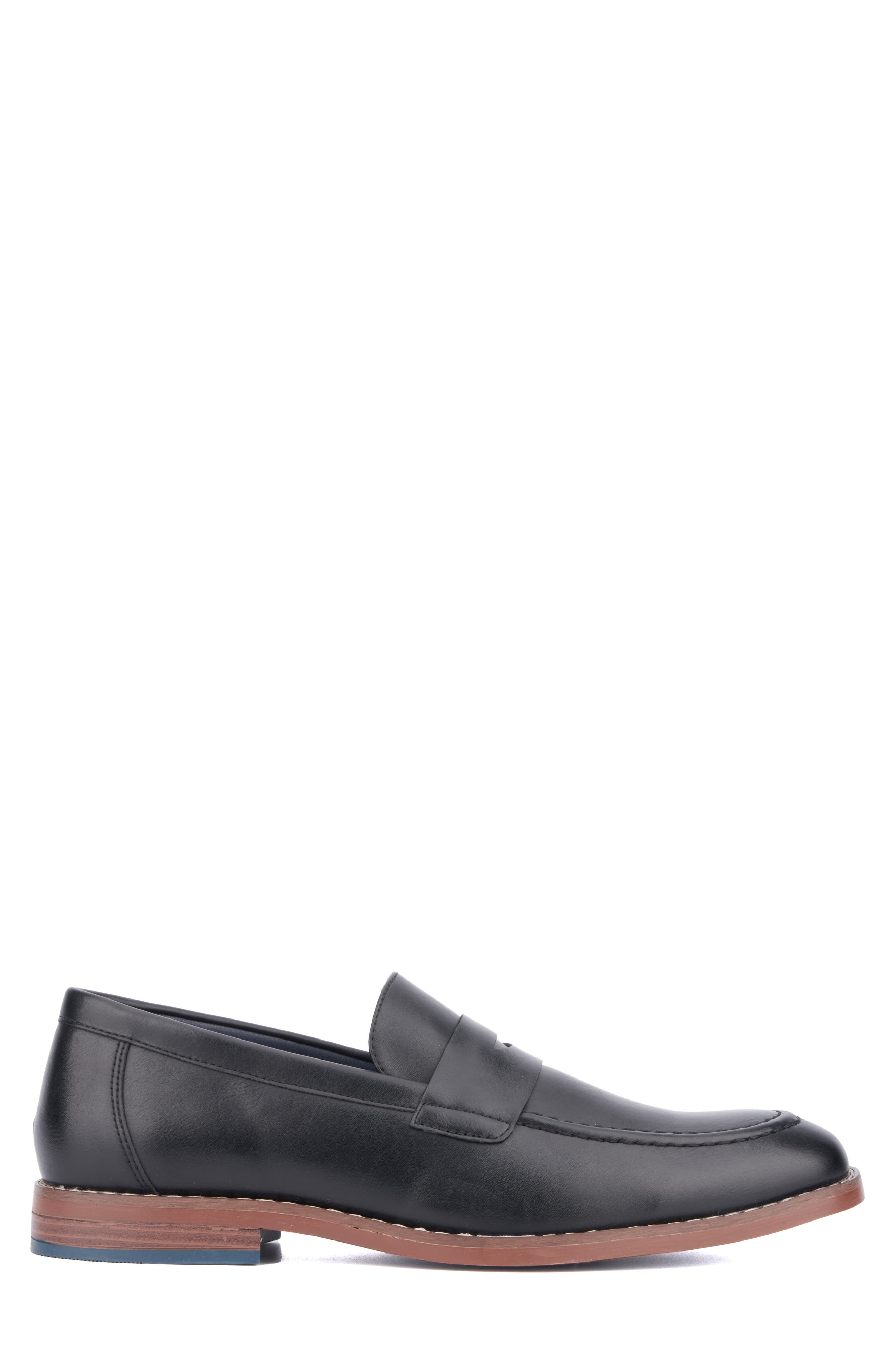 RESERVE FOOTWEAR Owen Penny Loafer, Alternate, color, Black