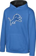 Outerstuff Youth Blue Detroit Lions Prime Pullover Hoodie