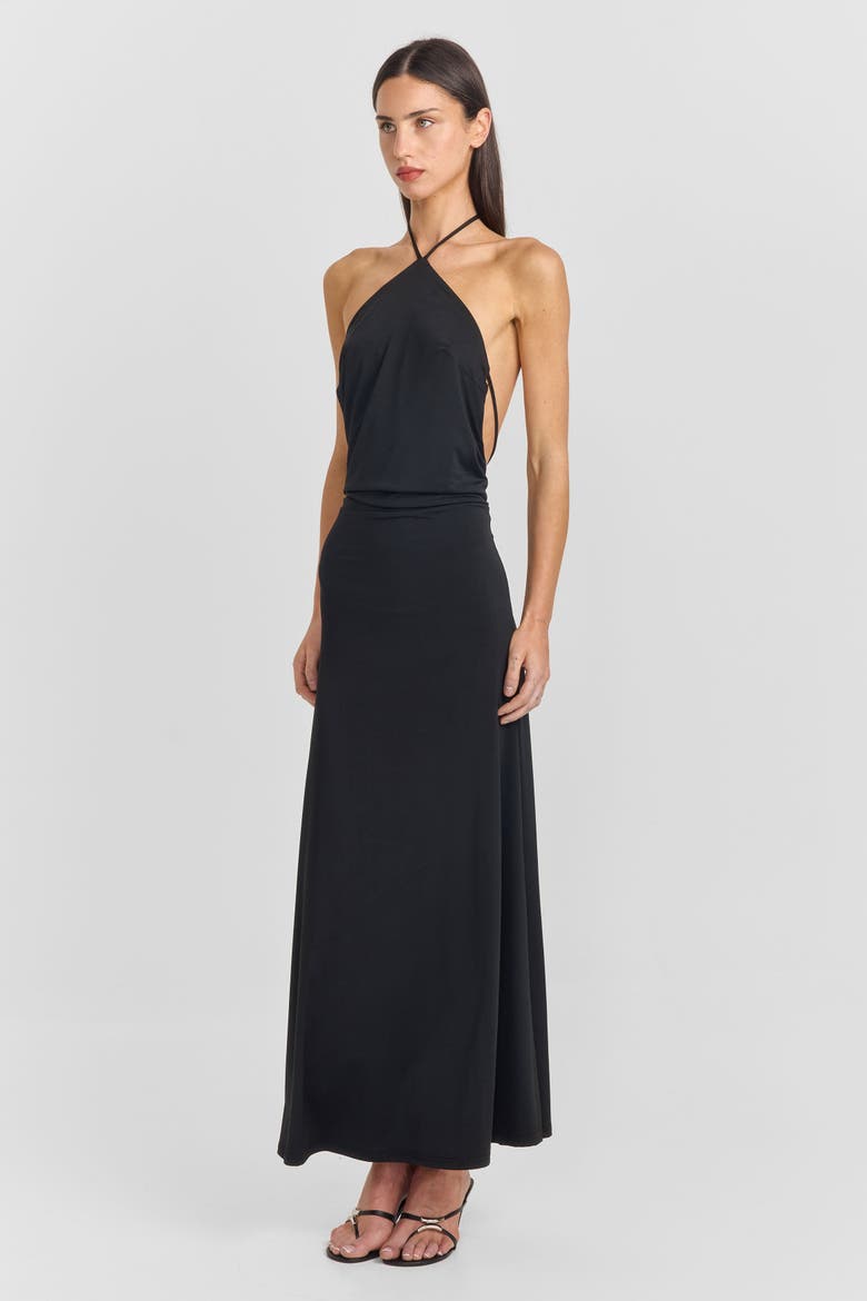 Giselle Maxi Dress, Alternate, color, Black