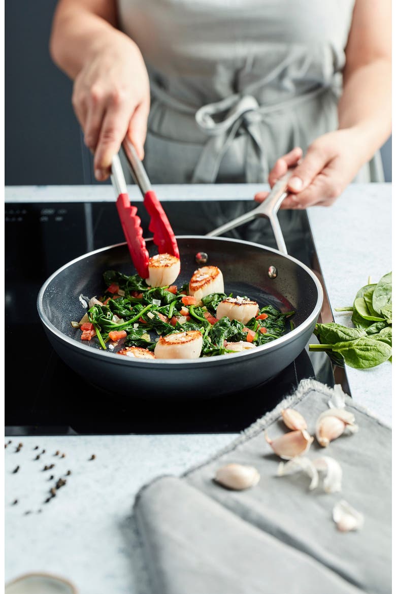 Alupro Ceramic 12-Inch Nonstick Pan, Alternate, color, BLACK