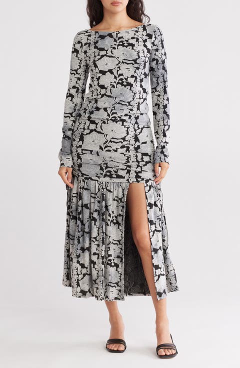Wrenli Floral Top & Maxi Skirt Set