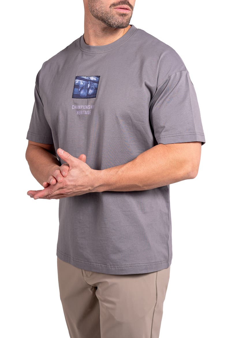 Ascension Rest Cotton Graphic T-Shirt, Alternate, color, GREY