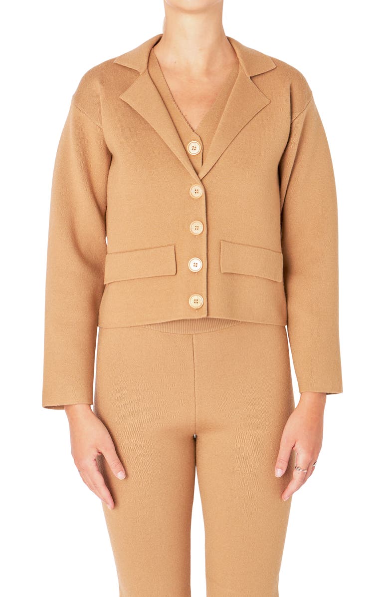 Endless Rose Sweater Blazer, Alternate, color,