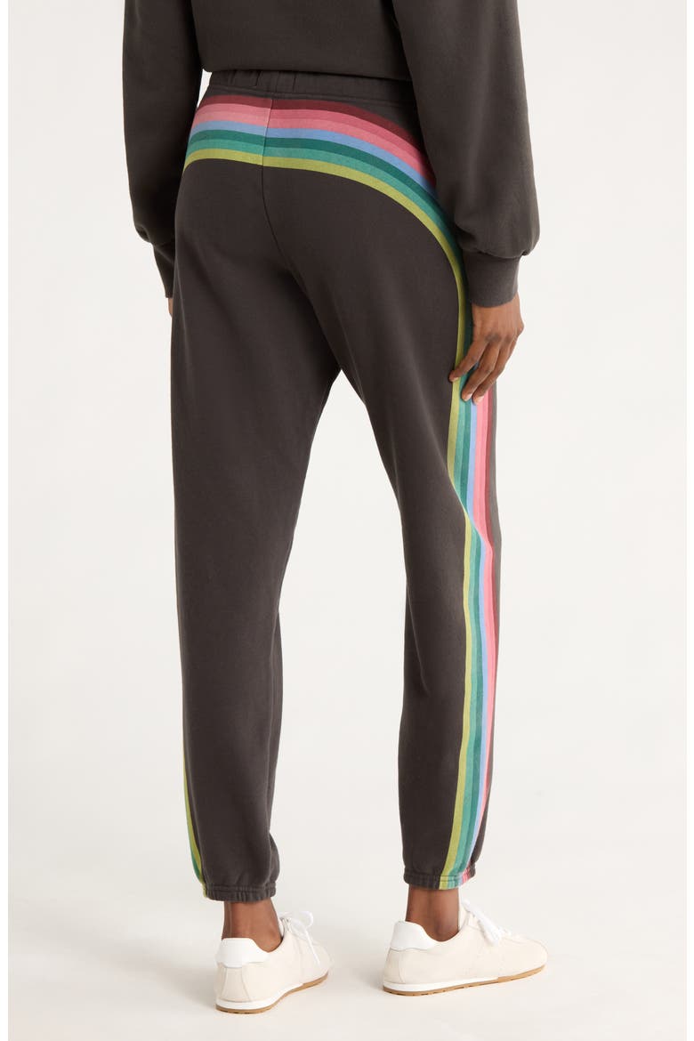 Cloud Nine Cotton Blend Fleece Joggers, Alternate, color, FADED BLACK