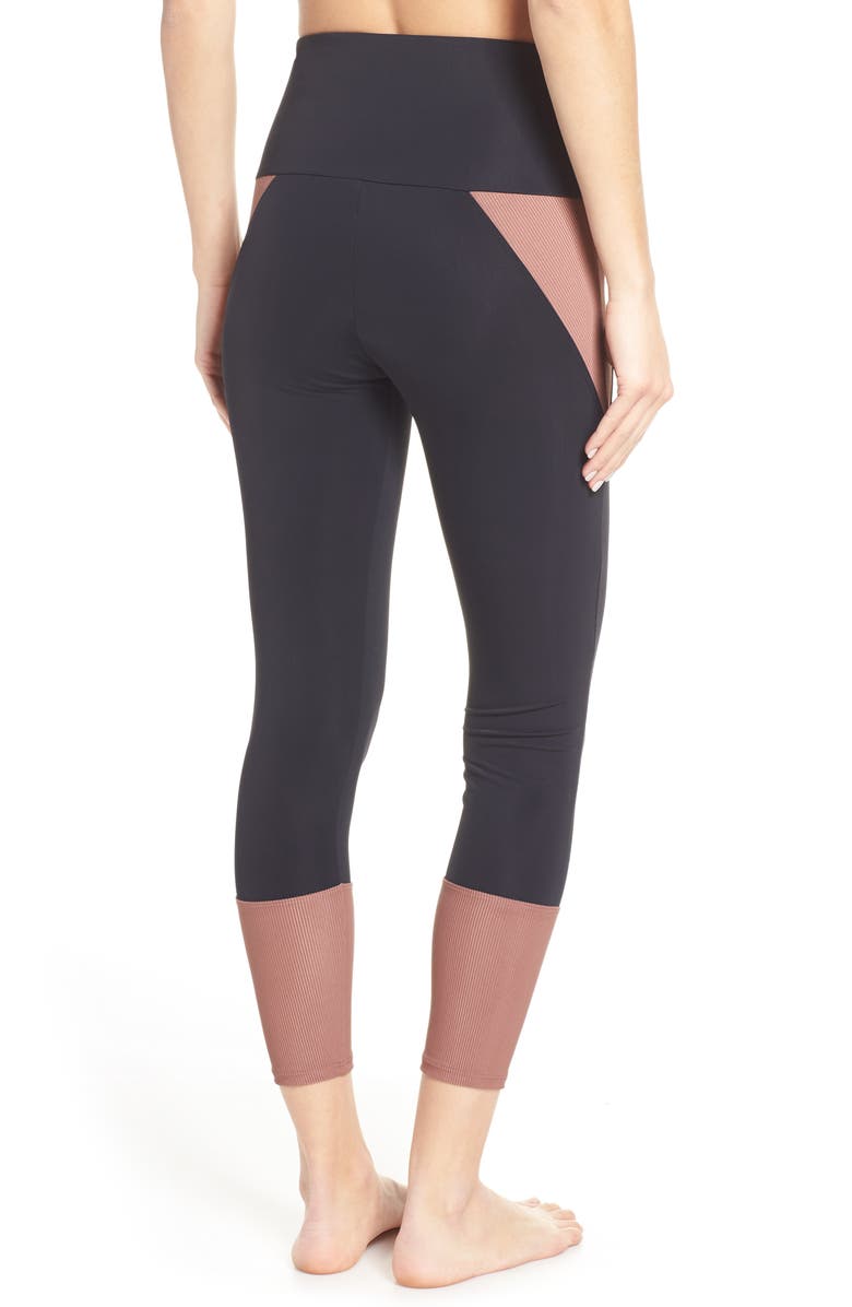 Onzie Athletic Cropped Leggings, Alternate, color, 