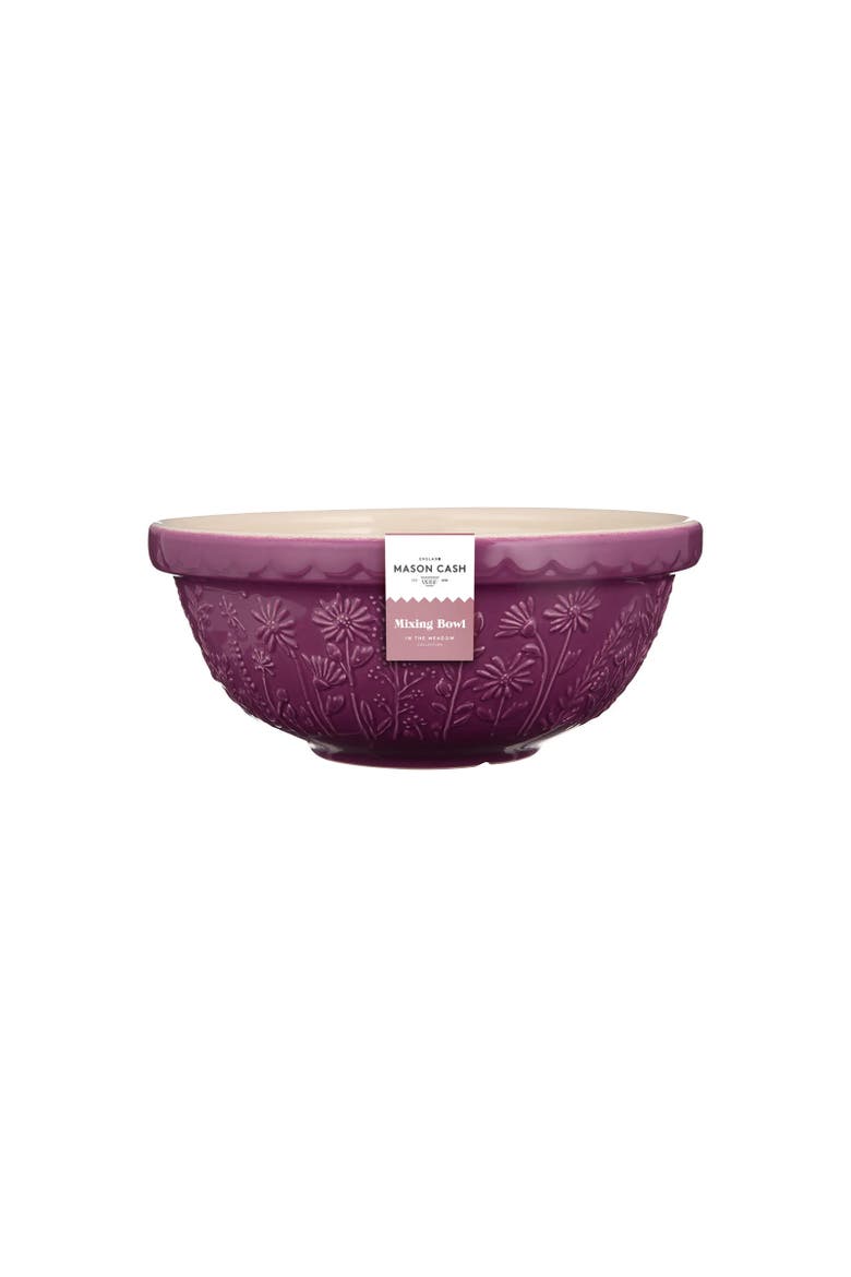In The Meadow Daisy Size 18 Mixing Bowl, 2.85 Quart, Alternate, color, Purple