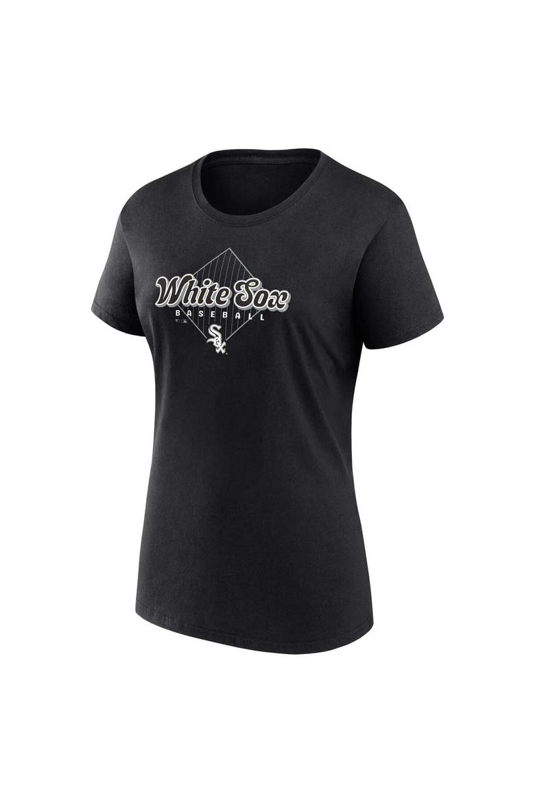 Women's Fanatics Branded Gray/Black Chicago White Sox T-Shirt Combo Pack, Alternate, color, Gray