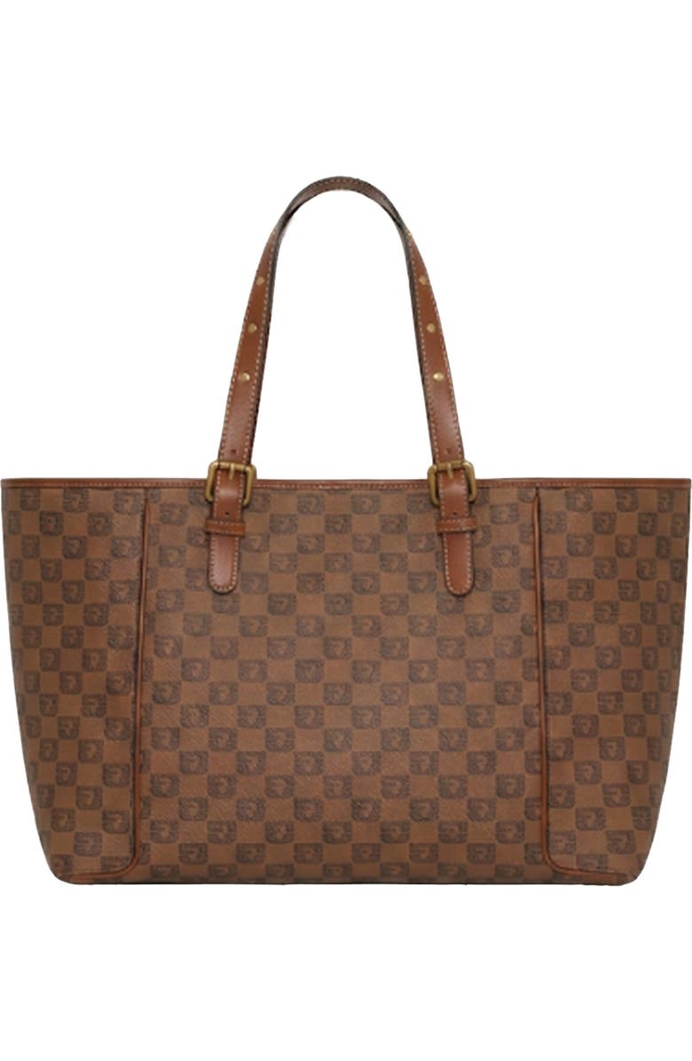 GERARD DAREL Heritage Monogram Tote Bag, Alternate, color, Camel