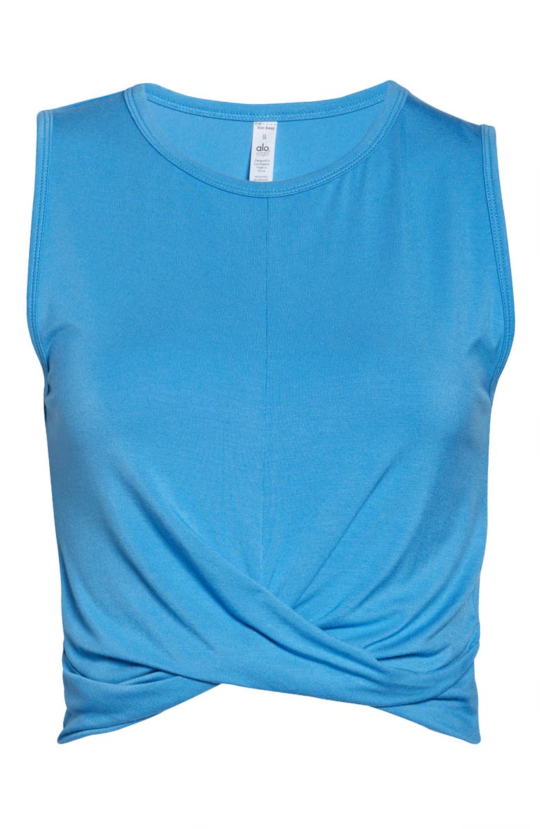Alo Cover Twist Hem Tank, Alternate, color,