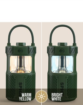 lightSPKR Bluetooth Wireless Speaker w/ Camping Lantern