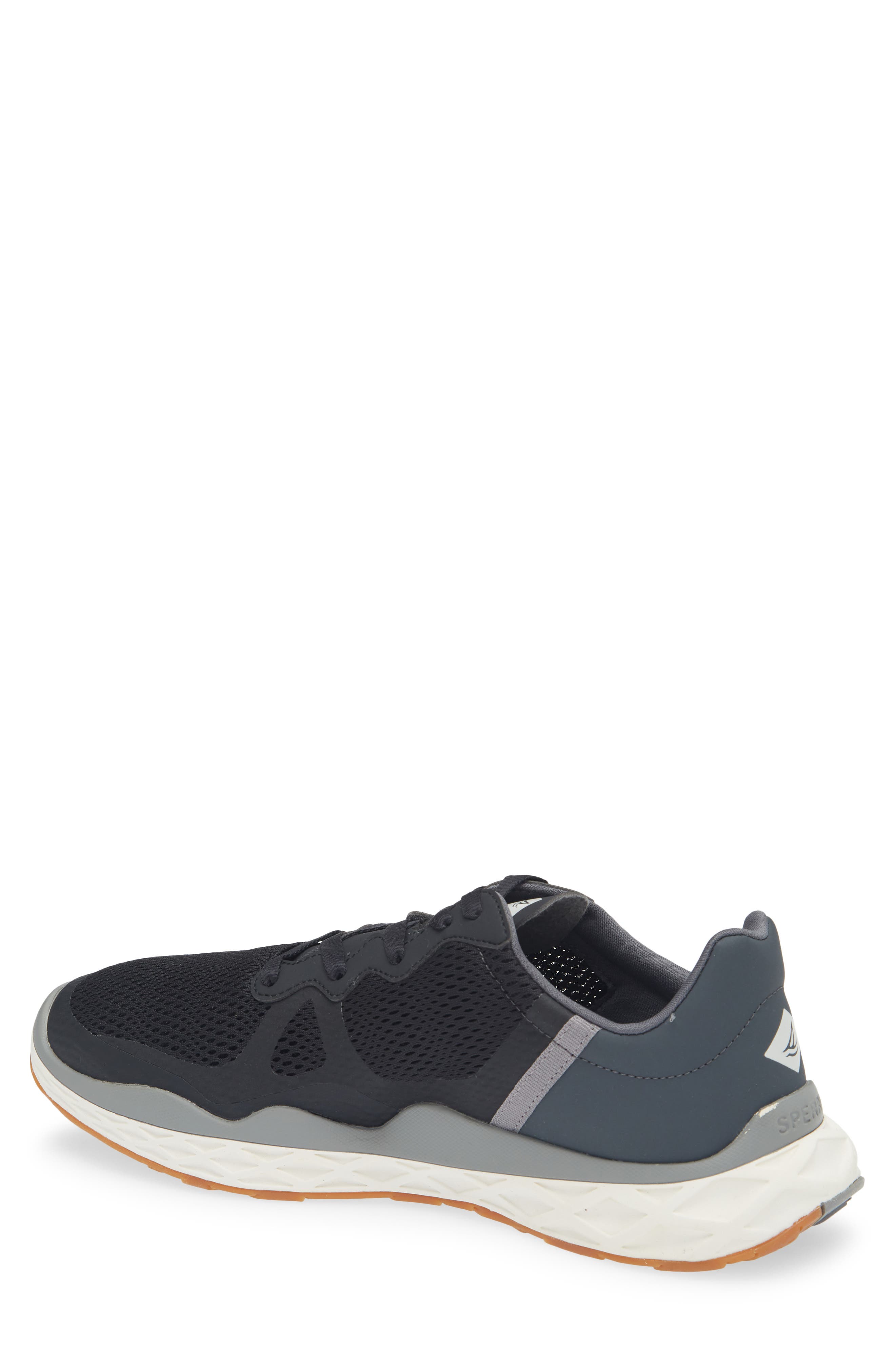 Sperry SeaCycled<sup>™</sup> Headsail Sneaker, Alternate, color, Black